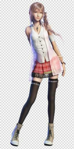 Final Fantasy Serah Farron Character Transparent Background Png