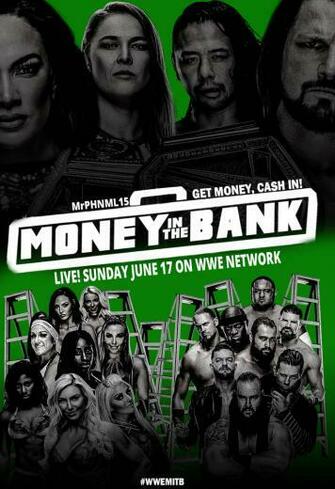 Wwe Money In The Bank Custom Poster By Mrphenomenal15 On