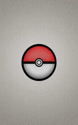 iPhone Wallpaper Pokeball By TinyiPhone