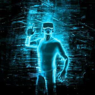 Virtual Reality Technology Wallpaper HD Hi Tech 4k