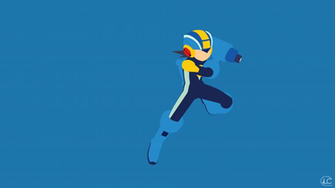 Megaman Battle Network Minimalist By Lucifer012