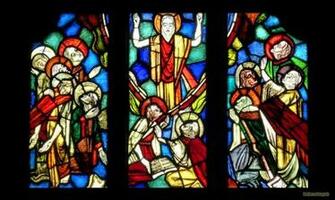 Stained Glass Window In Church Barbaras HD Wallpaper