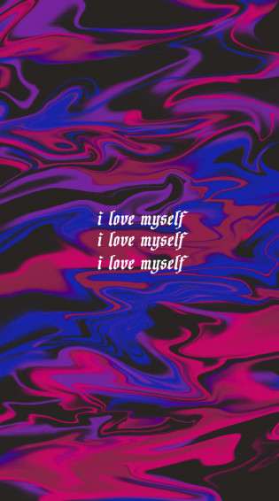 Vibrant Display Of Bisexuality Pride Flag Wallpaper