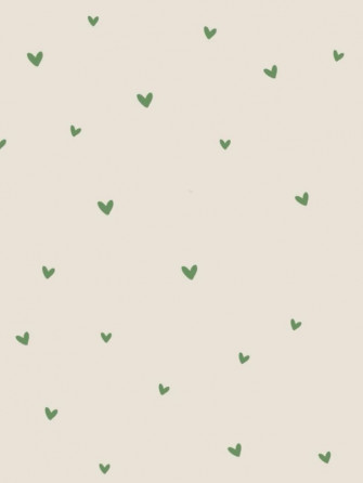Green Hearts Wallpaper
