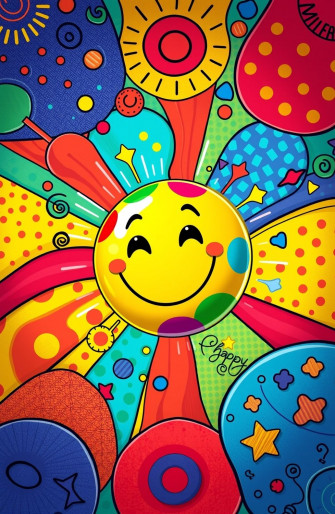 Smile Ball Wallpaper