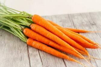 Carrot Background Image All White