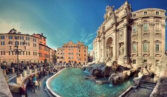 Trevi Fountain Wallpaper X Net