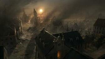 Artstation Castlevania Season Background Sean Vo In