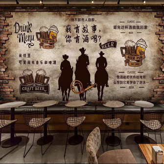 Amazon Ktv Bar Photo Wallpaper Custom Large Mural Brick