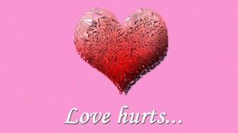 Love Wallpaper HD Broken Heart Red Hurts