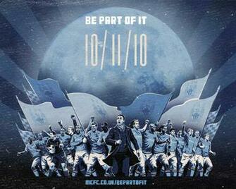 Wallpaper Manchester City Bergerak Image