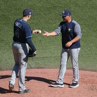 Usf Baseball Chases Tampa Bay Rays Cy Young Winner Blake Snell In