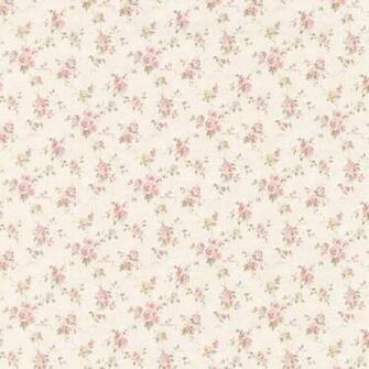 Wallpaper Floral Vintage Pink