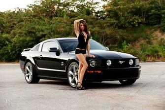 Ford Mustang Girls Awesome HD Wallpaper In
