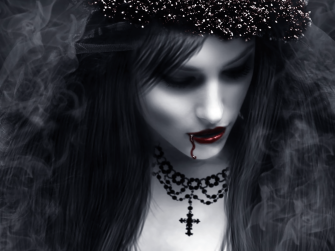 Captivating Vampire Aesthetics Wallpaper
