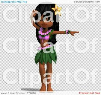 3d Hula Dancer Girl Royalty Cgi Illustration By Picture
