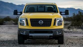 White Nissan Titan Lifted Image