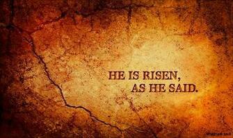 Scripture Verse Wallpaper He Is Risen