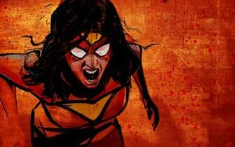 Woman Spider Background Wallpaper Computer Desktop Original