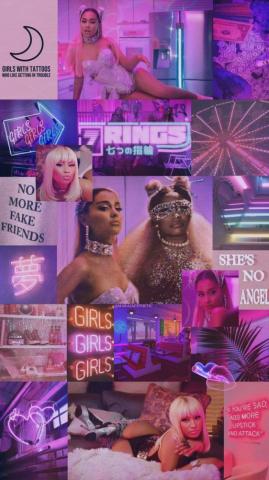 Nicki X Ariana Grande Minaj Wallpaper Bad Girl