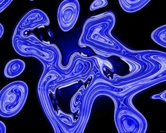 Blue Blown Glass By Tscott Customization Wallpaper Abstract