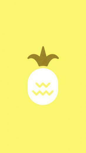 Wallpaper iPhone Background And Pineapple