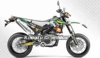 Wr250r Style Kungfu Graphics Restyle Motorbike Vinyl