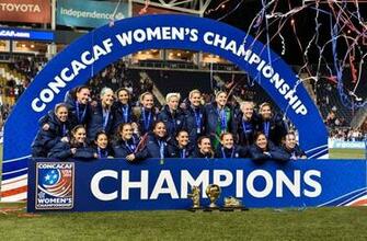 Pa Usa United States Celebrates After Winning The Concacaf Women