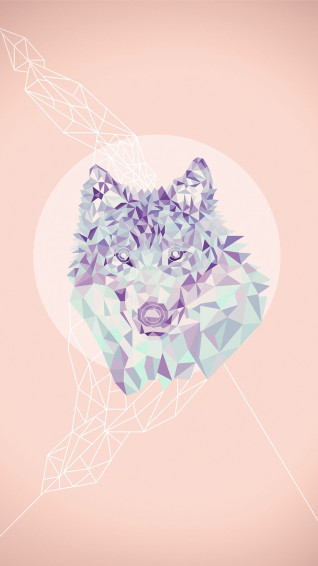 Wolf Aesthetic Wallpaper