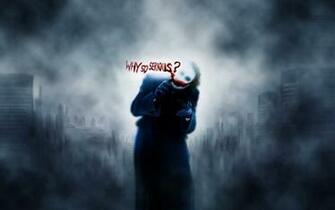 Logo Wallpaper Collection Why So Serious Poster