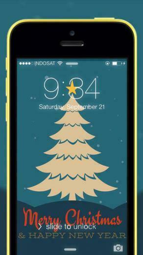 Parallax Christmas Live Wallpaper For Ios7 Retina Background