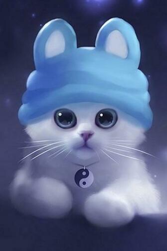 Cat Baby Wallpaper iPhone