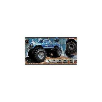 Bigfoot Store Ford Monster Truck Decor Wallpaper Border