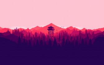 Firewatch Games Artist Digital Art Ps Pc HD 4k