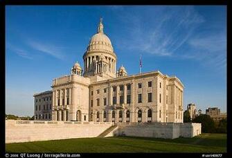 Picture Photo Rhode Island State House Providence Usa