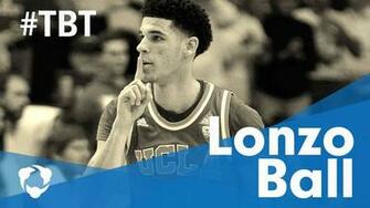 Tbt Lonzo Ball Basketball Highlights Hudl