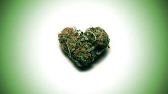 Love Weed Wallpaper Nug Heart Weedpad