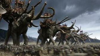 Rings Lotr Fantasy Return King Adventure Battle Elephant F Wallpaper