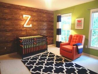 And Modern Nursery Wood Wallpaper Marquee Letters Boy Nurseries