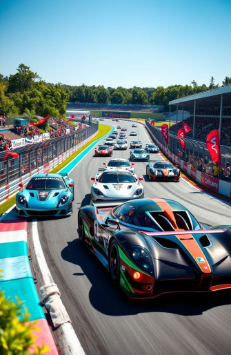 Race Track Wallpaper