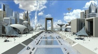 Future City Wallpaper