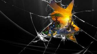 Shattered Background Crash Bandicoot By Madminer965