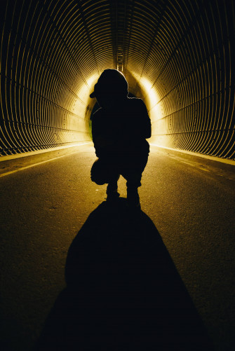Boy Shadow Wallpaper