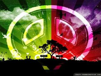 Peace Sign Desktop Background