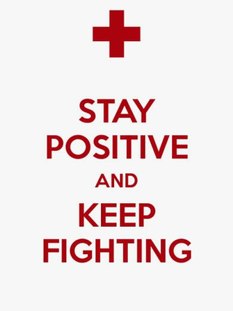 Stay Positive iPhone Wallpaper
