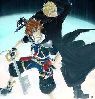 Sora Vs Roxas By Chocographs