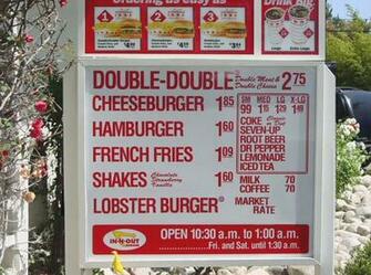 In N Out Burger Image Beverly Hills Menu Boeard HD