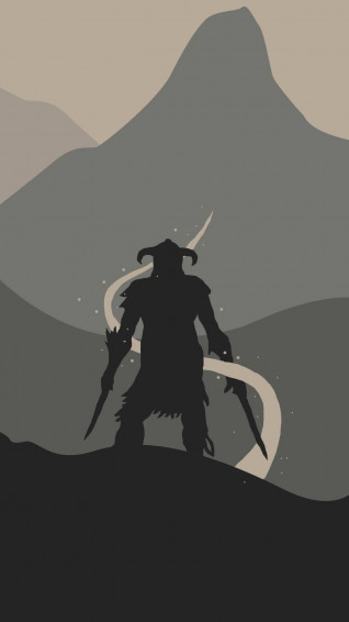 Skyrim iPhone Wallpaper