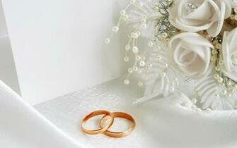 Couple Wedding Cute Body And Flowers Wallpaper Can Extend The Size