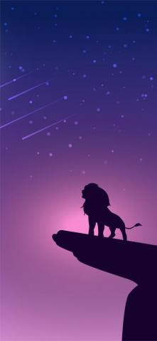 The Simba iPhone X Wallpaper